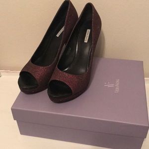 Vera Wang glitter Pumps